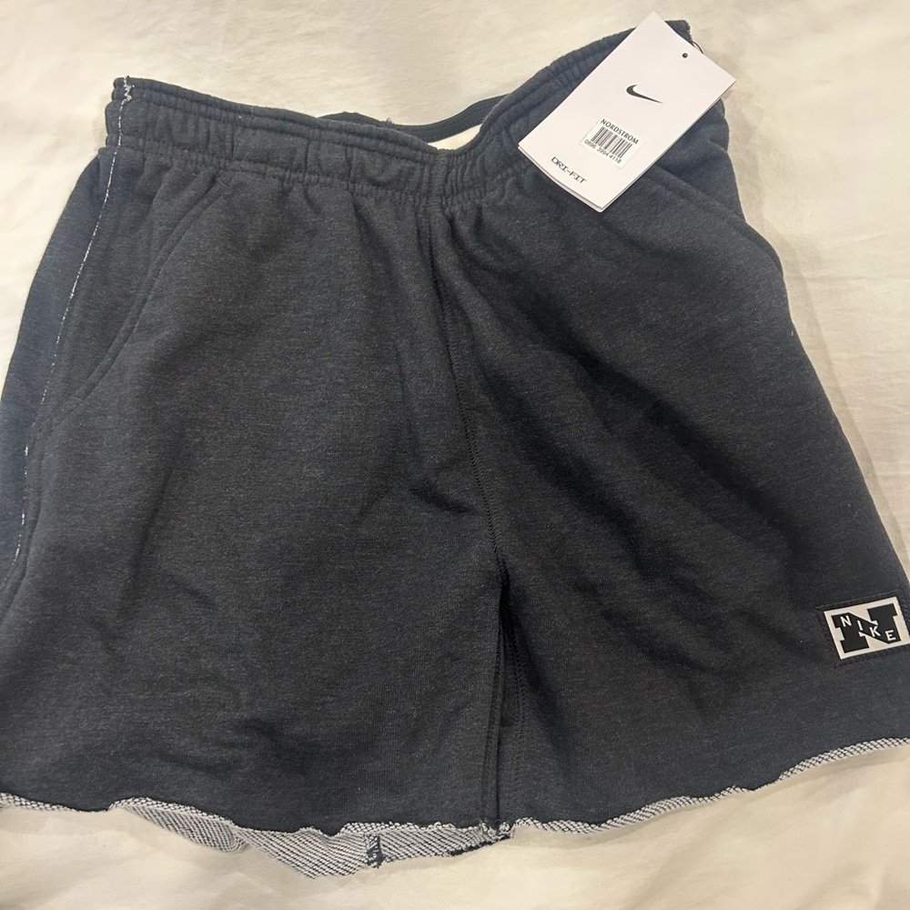 Nike Black Athletic Shorts with Elastic Waist